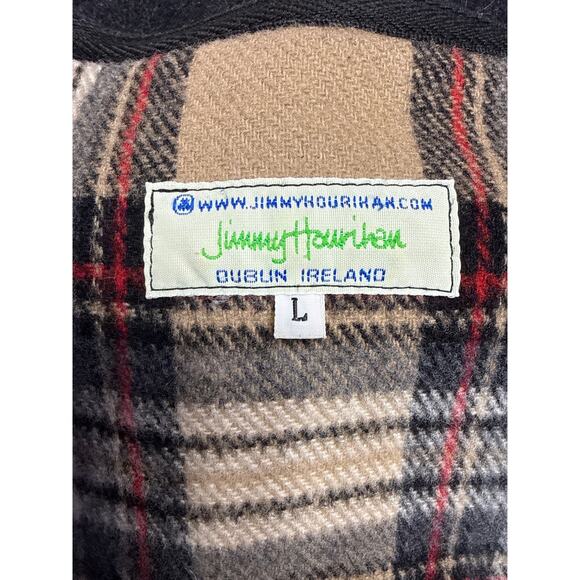 Jimmy Hourihan Men’s Pure New Wool Vest Dark Gray Size L *EUC - Picture 6 of 8